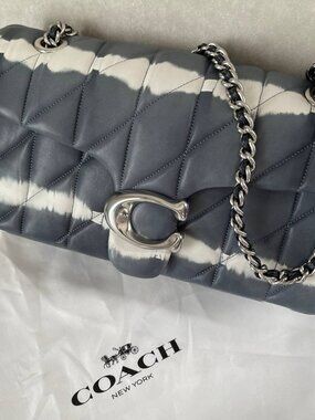 Coach Quilted Tie-Dye Tabby Shoulder Bag 26 with Chain